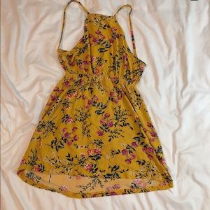 NWOT Yellow Summer Dress